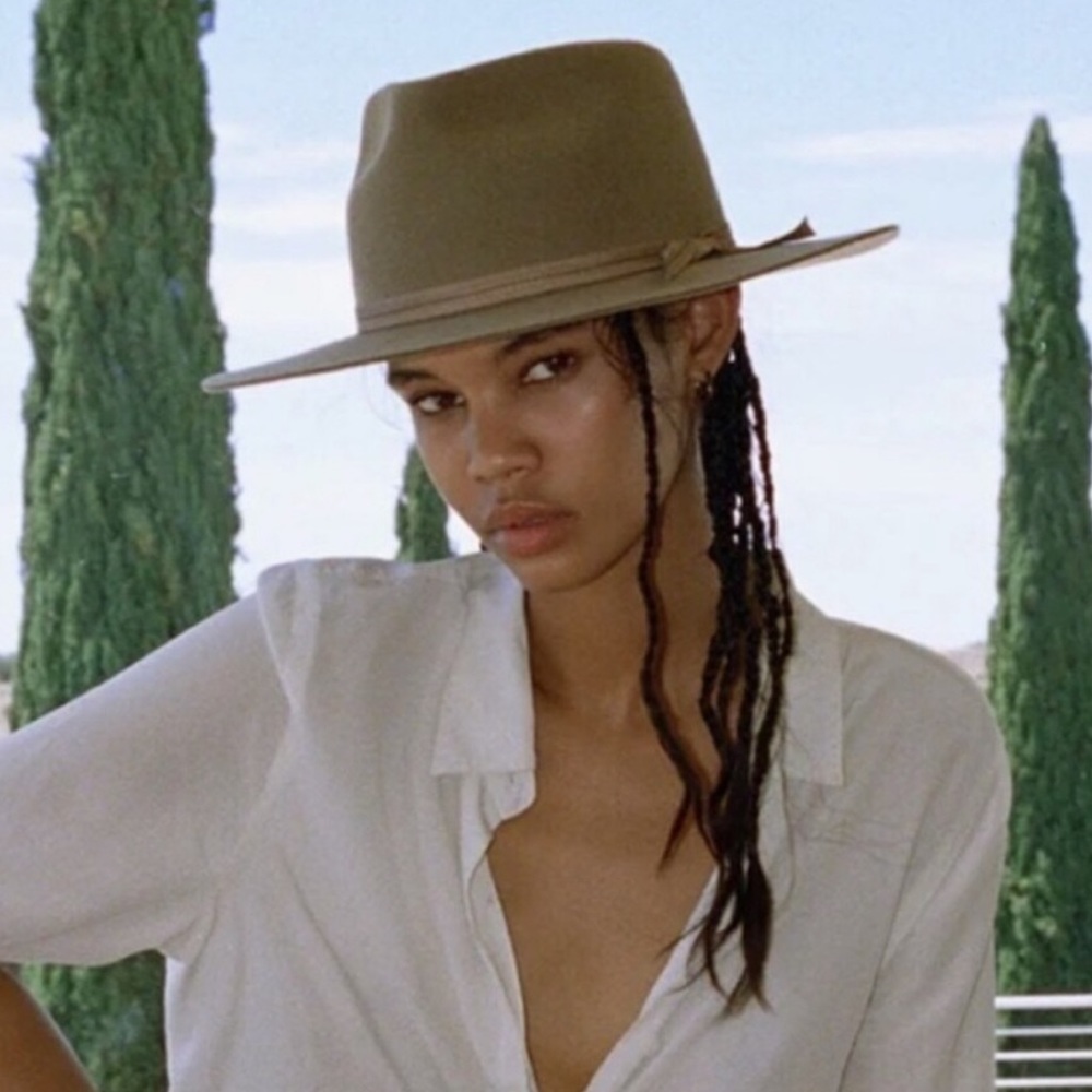 Lack Of Color Moss Zulu Fedora Hat In Olive Green. NWT! Sz S (55cm) & M (57cm) - Picture 6 of 16